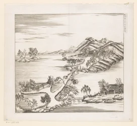 View of Part of the Imperial Summer Palace in Chengde (Jehol), China
