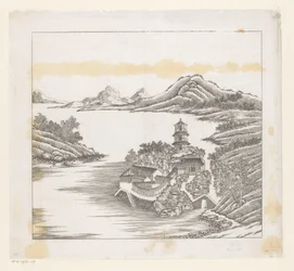 View of Part of the Imperial Summer Palace in Chengde (Jehol), China