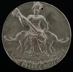 Fortitude Holding a Broken Column