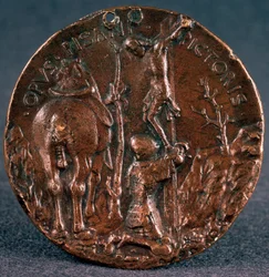 Medail to the glory of Sigismondo Pandolfo Malatesta Reverse