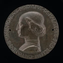 Sigismondo Pandolfo Malatesta, Lord of Rimini and Fano [obverse], 1446