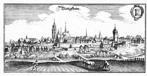 Bietigheim - excerpt from Topographia Sueviae