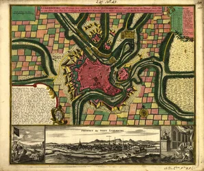Luxembourg, a Very Famous Fortress of the Duchy of This Name in the Low Countries