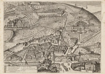 View of Frascati and Surroundings