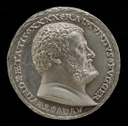 Raymund Fugger, Scholar and Patron of the Arts (obverse)