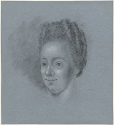 Portrait of a Woman, Facing Left