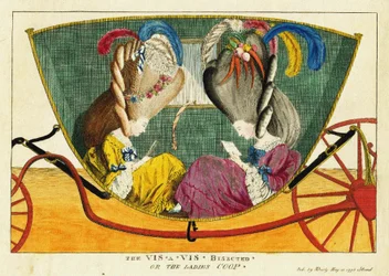 The Vis-a-Vis Bisected, or the Ladies Coop