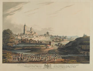 Marching the French Prisoners into Salamanca After the Battle, 1812
