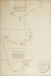 A chart of Basses Straight between New South Wales and Van Diemans Land surveyed by Lieut. Flinders of HMS 