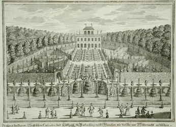 View of a princely residence near Munich, from 