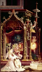 Concert of Angels Musician, in the Nativity (detail)
