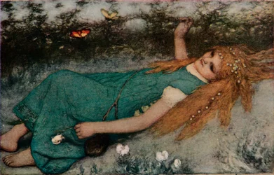 Butterflies, c1900