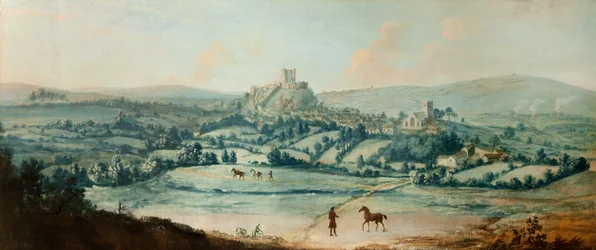 Distant View of Clitheroe, c.1730