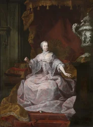 Portrait of Empress Maria Theresia of Austria