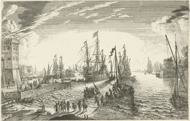 Disembarkation of Soldiers