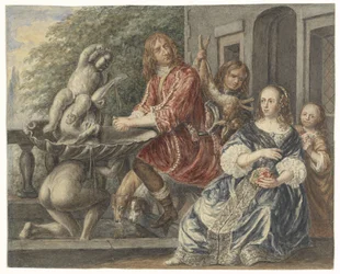 Cornelis de Wit and His Family