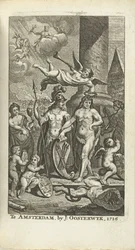 Engraved title page for J. Lamigue: The Life of His Highness Johan Willem Friso, 1716