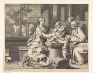 Holy Family with Zacharias, Elizabeth, and John the Baptist