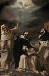 Saints Vincent Ferrer, Peter Martyr and Raymond of Peñafort