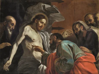 The Incredulity of Saint Thomas, ca 1675