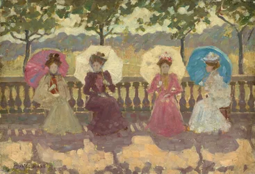 In the Park, Paris, 1891