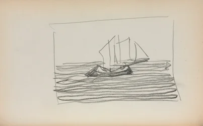 Italian Sketchbook: Sailboat page 75