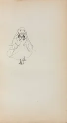 Italian Sketchbook: Standing Girl (page 257), 1898-1899