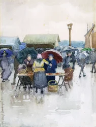 Rainy Day: The Fish Market