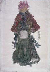 The Red Cape, c.1900