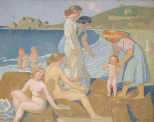 Bathers at Perros Guirec