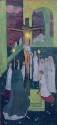 Crucified Sacred Heart