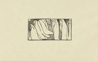Illustration for a poem from the poetry collection Sagesse by Paul Verlaine (L