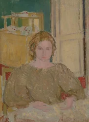 Portrait of Martha with Open Hands