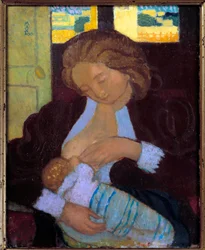 Young Woman Breastfeeding