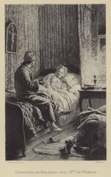 Conversation between Rousseau and Madame de Warens
