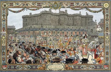 Entered Paris by Louis XIV, known as Le Roi-Soleil