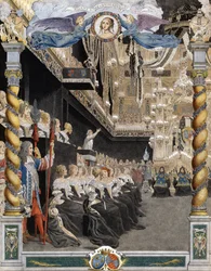 Funeral of Henriette Anne of England in the Basilica of Saint Denis on August 21