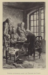 Game of chess with the Prince of Conti