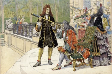 Help by Jacques Cassini, known as Cassini II (1677-1756) to Louis XIV, known as the Sun King