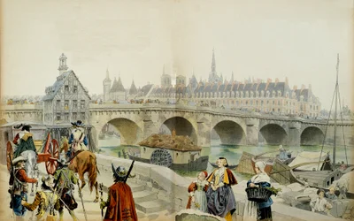 Exiled to the Castle of Blois by His Son Louis XIII, Marie de Medicis and Her Suite Left Paris in 1617