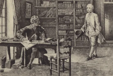 Illustration for Book IX of Les Confessions de Jean-Jacques Rousseau