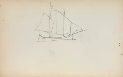 Italian Sketchbook: Sailboat (page 224)