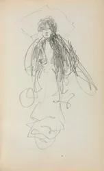Italian Sketchbook: Standing Woman (page 219)