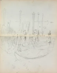 Italian Sketchbook: Venetian Harbor View