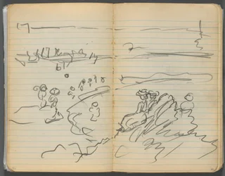 Sketchbook: Beach View
