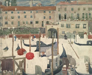 The Quai, Venice (recto); Venetia Marina (verso)