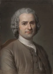 Portrait of Jean-Jacques Rousseau 1712-1778