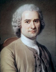 Portrait of Jean Jacques Rousseau