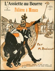 Cover of The Butter Plate, number 421, Satirical in Colors