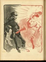 Illustration of Maurice Radiguet in Le Rire